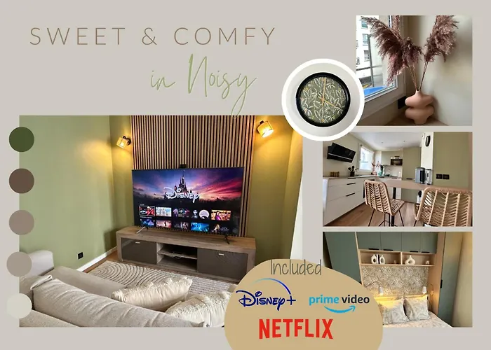 Sweet And Comfy In Hyper City Center With Netflix, Prime And Disney Plus Included