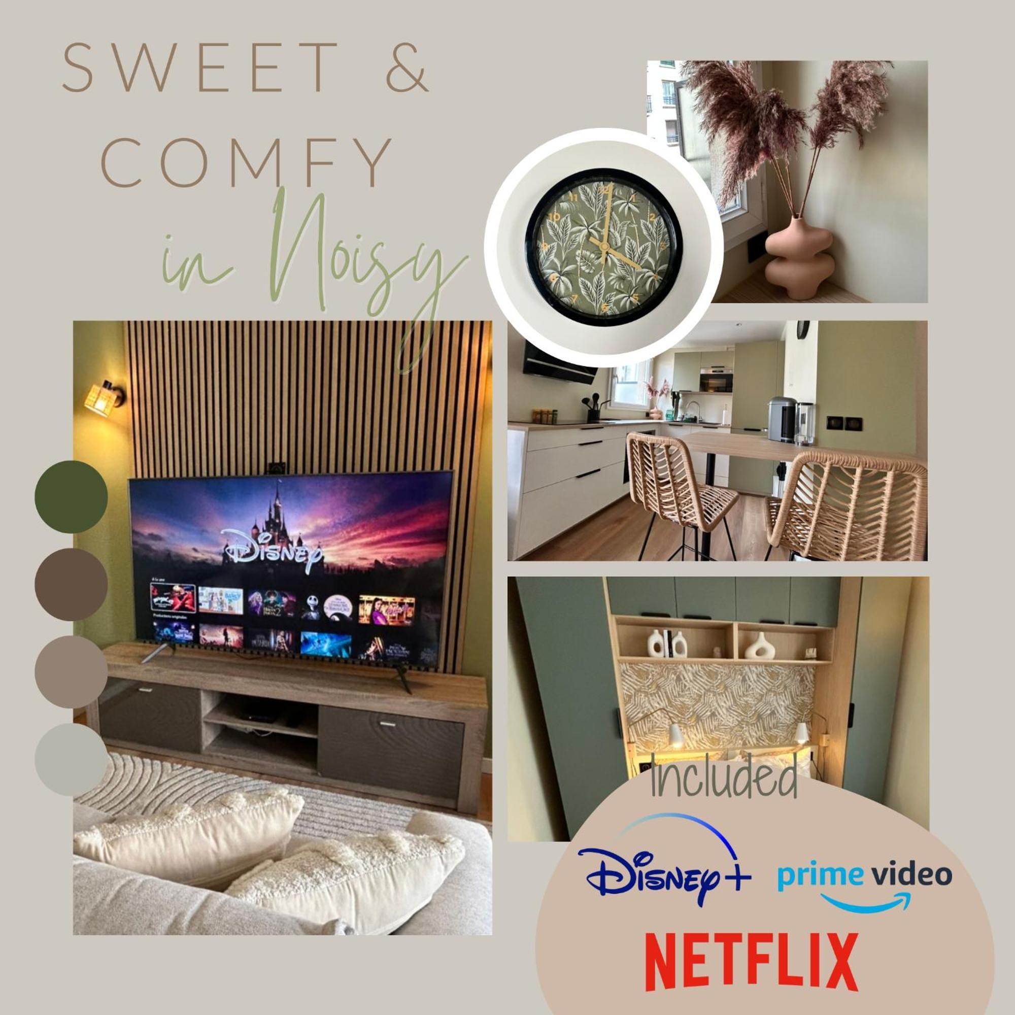 Sweet And Comfy In Hyper Center With Netflix, Prime And Included Appartement