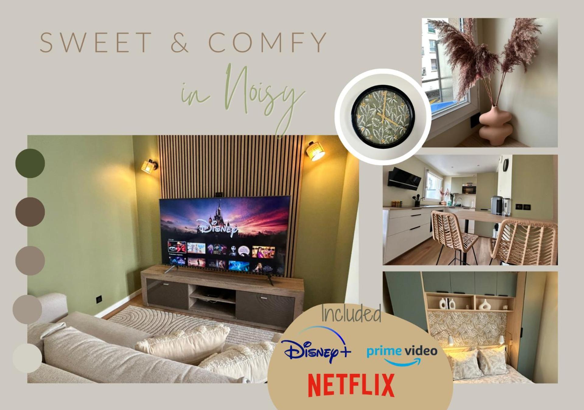Sweet And Comfy In Hyper Center With Netflix, Prime And Included *